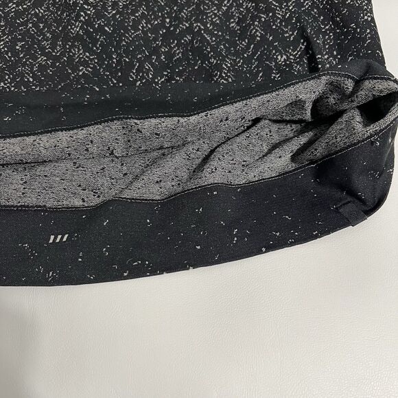 LULULEMON Rest Less Cropped 1/2 Zip Pullover Hoodie Herringbone Fade Sz 8 READ - Picture 4 of 10